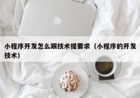 小程序开发怎么跟技术提要求（小程序的开发技术）